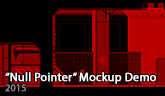 "Null Pointer" Mockup Demo (2016)